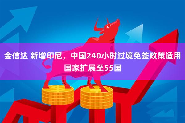 金信达 新增印尼，中国240小时过境免签政策适用国家扩展至55国